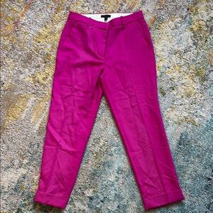 J. Crew Fuchsia Trousers